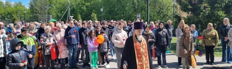 Митинг в поселке Быково посвященный 80-летию Победы