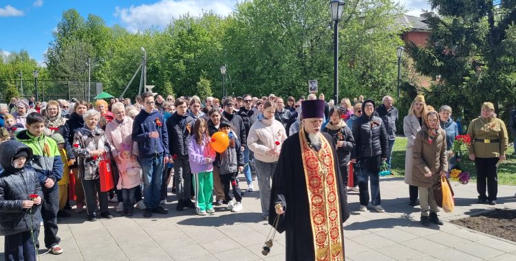 Митинг в поселке Быково посвященный 80-летию Победы