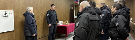 Поздравление с Днём защитника Отечества ОМОН "Русич"